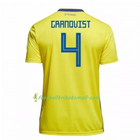 Fußballtrikots Schweden Granqvist 4 WM 2018 Heimtrikotsatz kaufen